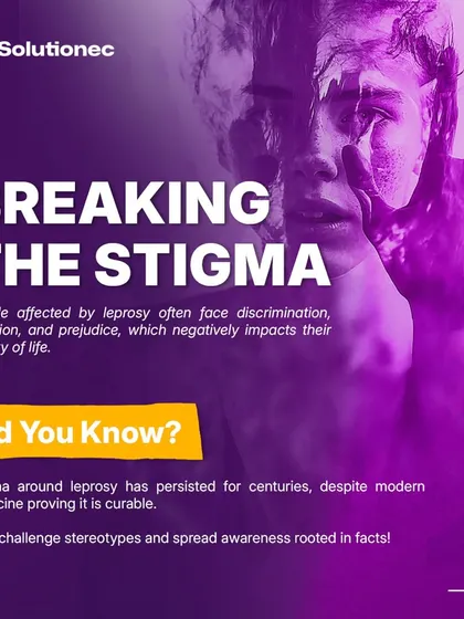 A core part of our mission is to fight the stigma that surrounds many health conditions. This campaign for World Leprosy Day is an example of our work to challenge long-held stereotypes with facts, promoting awareness and compassion for those affected.