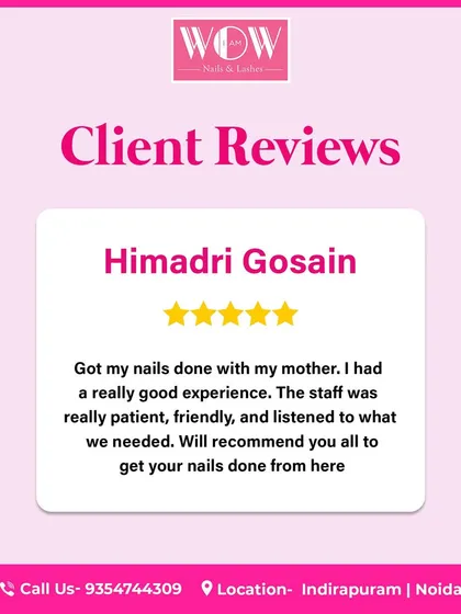 It was a pleasure serving Himadri and her mother. We pride ourselves on being patient and listening to exactly what our clients need to have a really good experience.