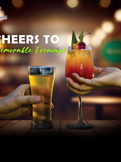 Cheers to memorable evenings. Whether it's a casual beer with friends or an elegant cocktail, we provide the perfect drinks for every memorable occasion.