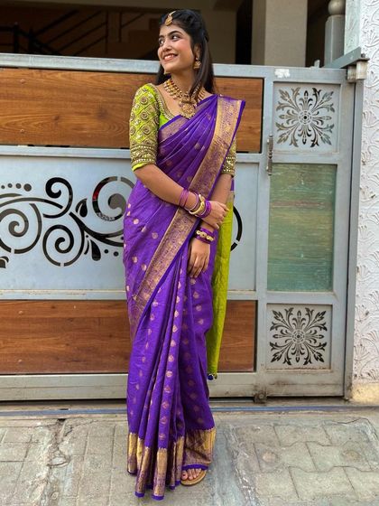 Designer Trends - Ethnic & Occasion Wear Rental Elegant Kanchi & Silk Sarees photo 65