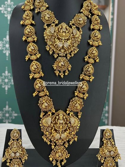 Prema - Bridal Jewellery Rental My Complete Collection: Temple & Antique Sets photo 10