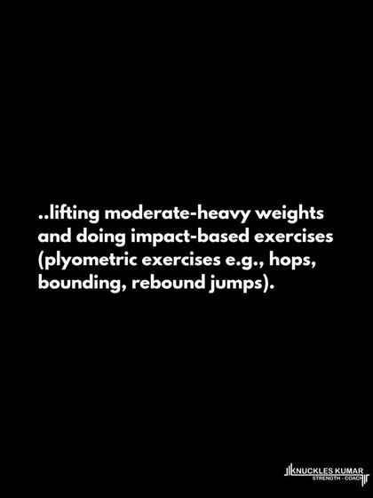 For women, lifting moderate-to-heavy weights and doing impact-based work like plyometrics is crucial. This combination is proven to be safe and highly effective in improving bone mineral density, which is critical for lifelong health and reducing the risk of osteoporosis.
