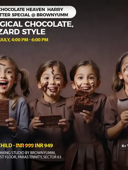 A Chocolate Heaven workshop with a Harry Potter twist. Kids get to make magical chocolate, wizard-style! These workshops are perfect for satisfying a sweet tooth and a love for creativity.