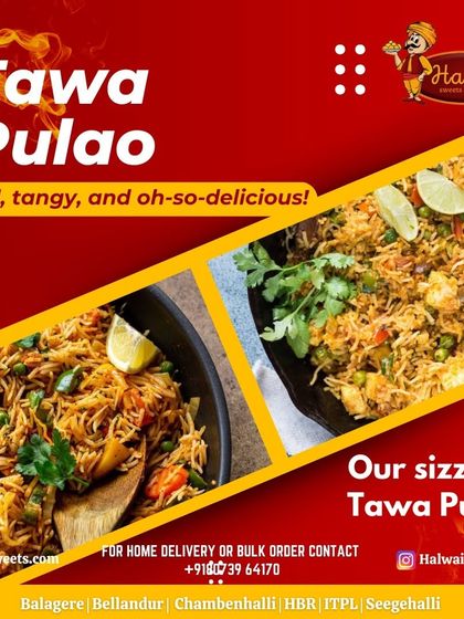 My sizzling Tawa Pulao is bold, tangy, and oh-so-delicious. It's the ultimate comfort food you've been craving.