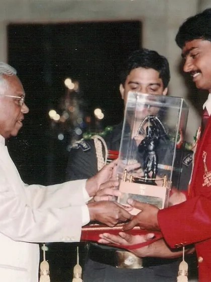 Receiving the Arjuna Award from the President of India was a defining moment in my career. This award represents years of hard work and dedication to Kabaddi, and it is the standard of excellence I bring to my coaching and mentorship.