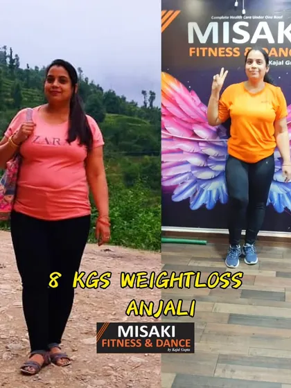 Anjali's 8 kg weight loss journey is a fantastic achievement. She is a great example of how our program helps you get real, visible results.