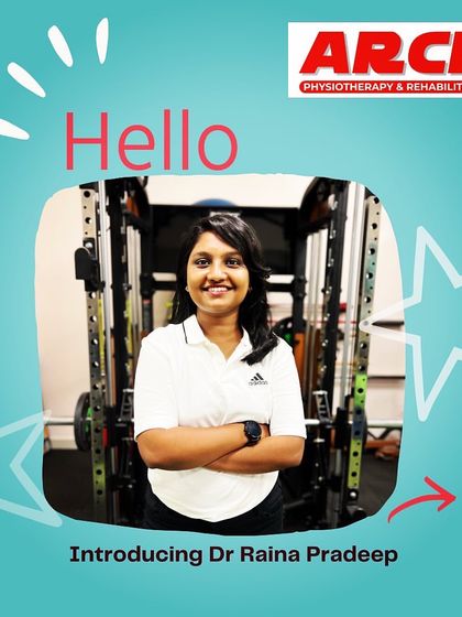 Meet Dr. Raina Pradeep. Her goal is to create awareness about the importance of physiotherapy in daily life while constantly upgrading her skills.