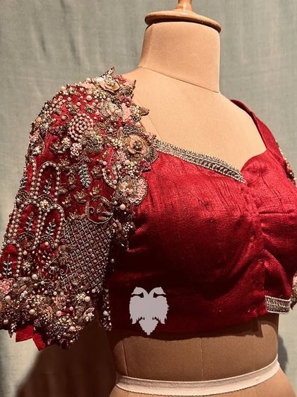 Blouse House by Mahitha Prasad - Custom Blouse Design & Embroidery For the Family: Elegant Heirlooms photo 14