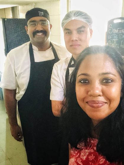 A heartfelt thank you to my incredible kitchen team for their hard work during the 5-day Odia Food pop-up.