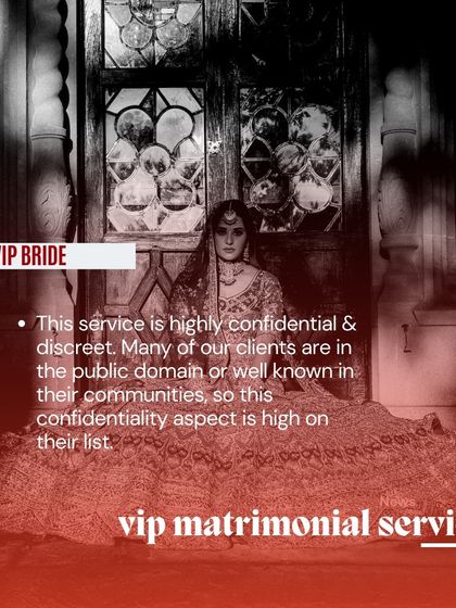 The VIP Bride service is built on a foundation of absolute discretion. Many of my clients are well known in their communities or are in the public domain, making this confidential approach a critical component of our trusted relationship.