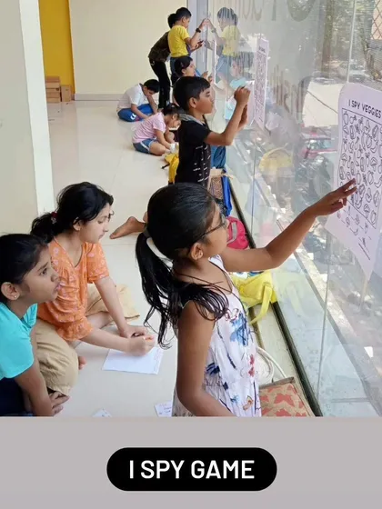 Learning can be play, and play can be learning. In this "I Spy" game, children work together, sharpening their observation skills and focus in a fun, interactive way that encourages teamwork and friendly competition.