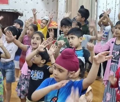 The joy on their faces says it all. Our summer camp is a place where children come together to learn, play, and create lasting friendships.