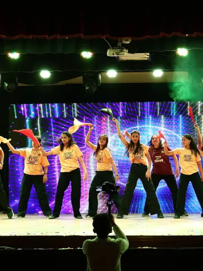 A performance using flags as props to create a dynamic and visually engaging routine. We teach students how to incorporate various props into their dancing.