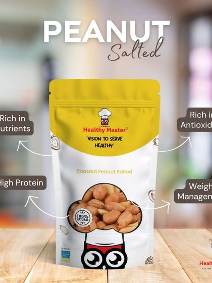 Did you know peanuts were used in astronaut food? Our premium salted peanuts are packed with plant-based protein, support heart health, and help regulate blood sugar.