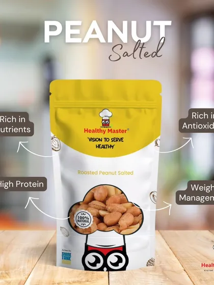 Did you know peanuts were used in astronaut food? Our premium salted peanuts are packed with plant-based protein, support heart health, and help regulate blood sugar.