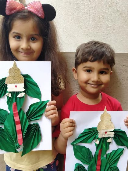 Siksha Montessori - Montessori Preschool & Kindergarten (Ages 2.5-6) Art, Craft & Creative Expression photo 12