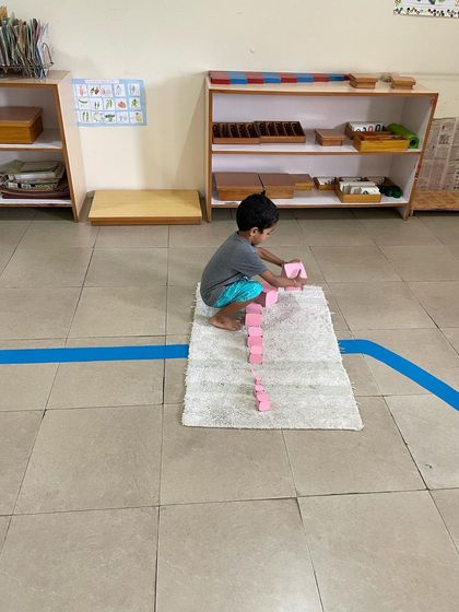 Siksha Montessori - Montessori Preschool & Kindergarten (Ages 2.5-6) Sensorial Exploration: Learning Through the Senses photo 11