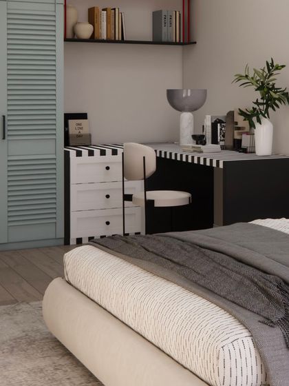 Aakriti Saraf Design - Full-Service Residential Interior Design Private Sanctuaries: Bedrooms photo 30