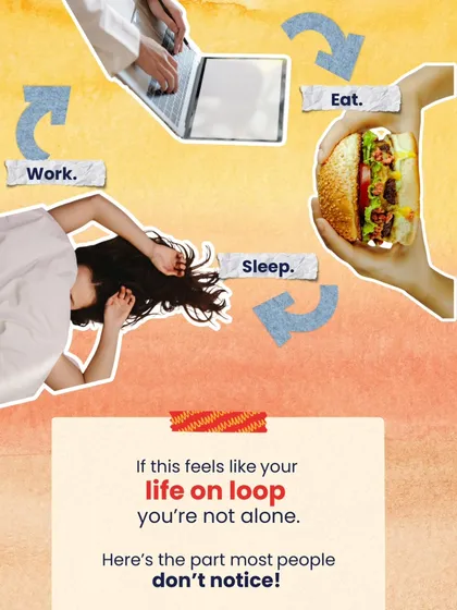 Does your life feel like a loop of work, eat, and sleep? We know that feeling. Music is the reset button you've been looking for, helping you break the routine and reconnect with your creative side.