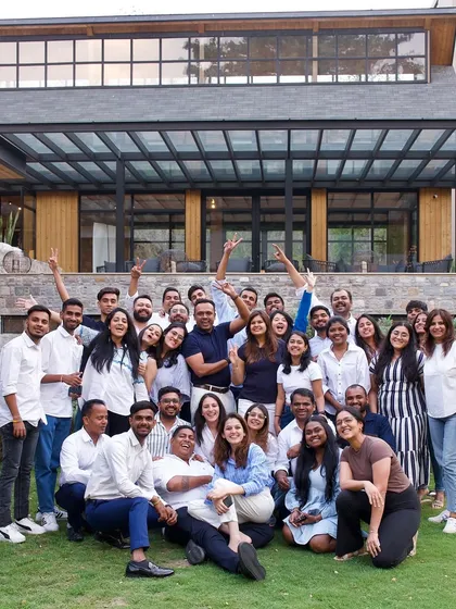 Team A New Knot, onsite and offsite. We work hard and play hard, bonding as a team to ensure we bring our best, most creative energy to your wedding.