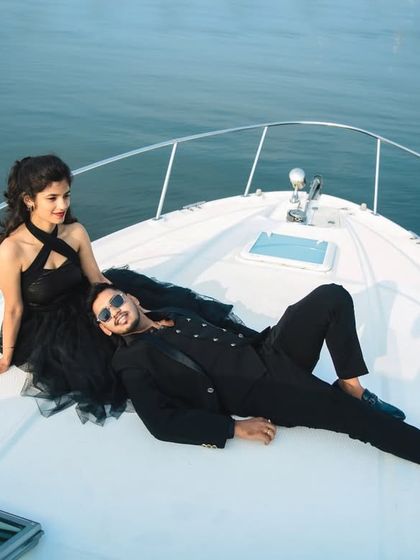 An exclusive yacht photoshoot in Goa offers a touch of luxury and adventure. We capture both intimate and glamorous moments as you cruise along the beautiful coastline.