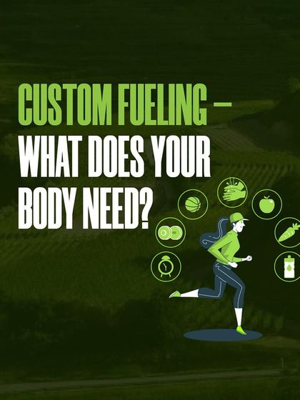 Custom fueling is essential. We help you understand what your body needs to perform at its best.