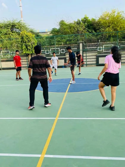 Players learn defensive stances and positioning.