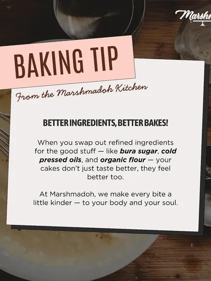 I believe that better ingredients make better bakes, it's as simple as that. In my kitchen, I always use the good stuff like bura sugar and organic flour because you can taste the difference.