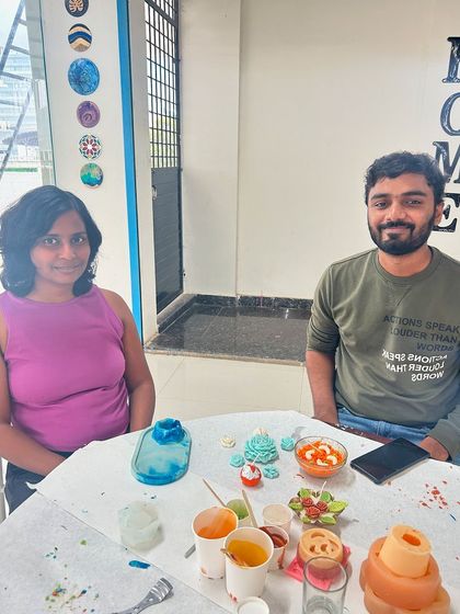 Paint Cafe Studio - Art & Craft Workshops Dessert & Designer Candle Making photo 37