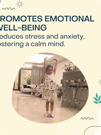 Movement is a powerful tool for emotional well-being. Our classes help reduce stress and anxiety, fostering a calm and happy mind.