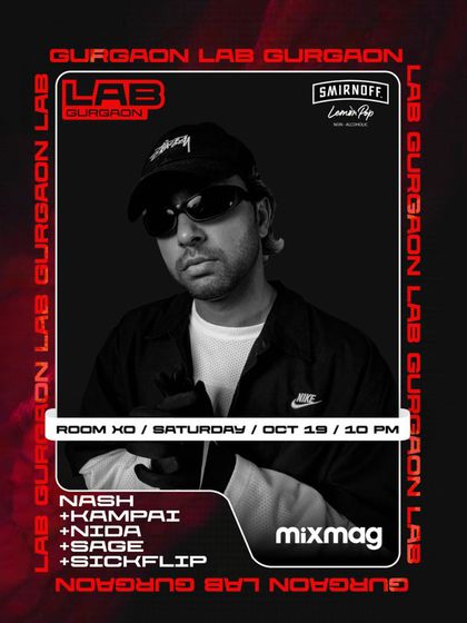 The official flyer for my set at the Mixmag Lab in Gurgaon. It's always a pleasure to collaborate with the Mixmag team.