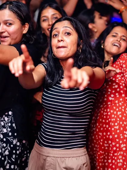 The goal is simple: pure, unfiltered fun. This picture captures the joy and energy of a crowd that's completely lost in the music. This is the vibe I bring to every event.