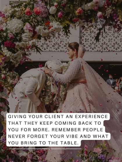 It all comes down to the experience. People remember your vibe and the value you bring, and that's what I focus on in every lesson.