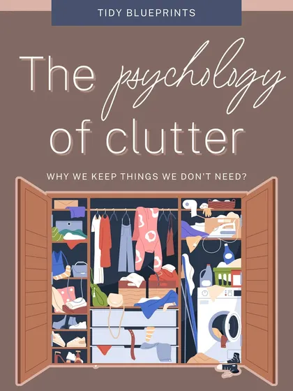 This carousel explores the psychology of clutter and why we keep things we don't need. Understanding the "why" is the first step to breaking free from the emotional weight of your stuff.