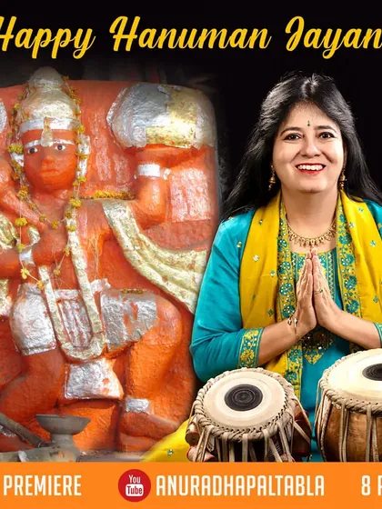 A special video premiere announcement for Hanuman Jayanti, featuring a performance from my 'Ramayan on Tabla' concert. This piece is a rhythmic tribute to Lord Hanuman's devotion and strength.