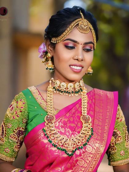 Inisha Rental Dress - Bridal & Occasion Jewellery Rental Grand Bridal Sets: Temple & Kemp Jewellery photo 19