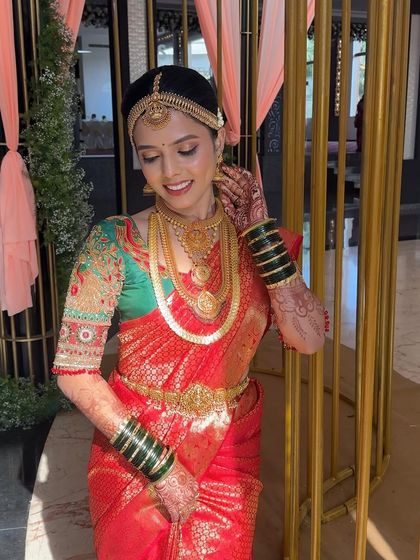 Shreeja - Bridal Makeup & Styling Timeless Muhurtham Brides photo 59