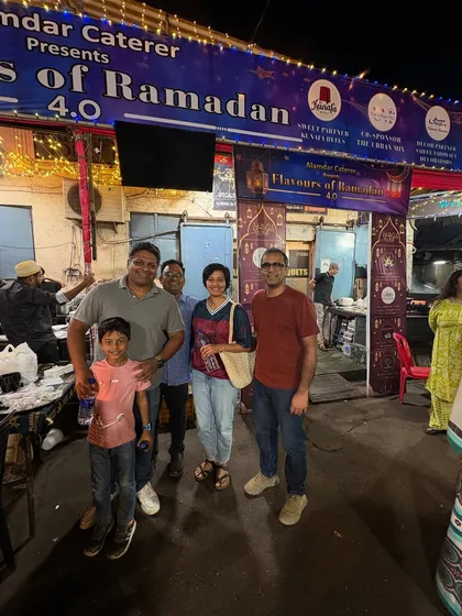 Another happy family enjoying their visit. It is wonderful to see guests of all ages coming together to enjoy our food.