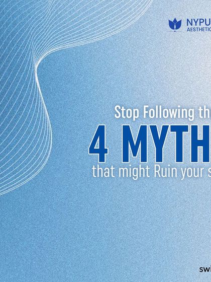 Here are four common skincare myths that might be ruining your skin. It's crucial to separate fact from fiction for a healthy routine.