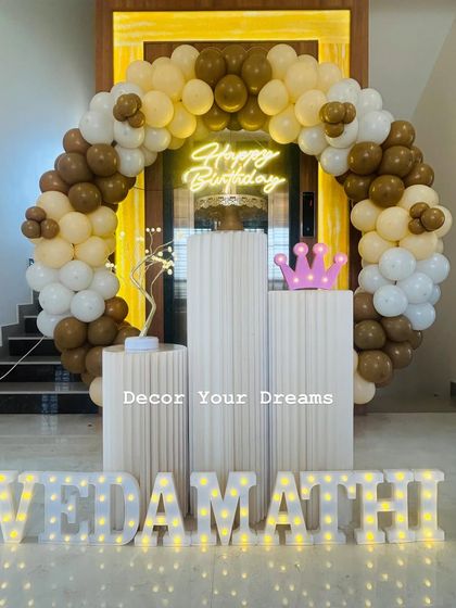 Decor Your Dreams - Personal Event & Party Decoration Chic Birthday & Anniversary Decor photo 48