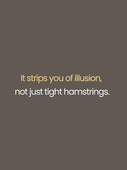 We often seek gentleness, but real yoga is fierce. It holds a mirror to everything we avoid, strips away our illusions, and demands a truth that is often uncomfortable. The ego hates what yoga reveals, but the fire you fear is the one that ultimately sets you free.