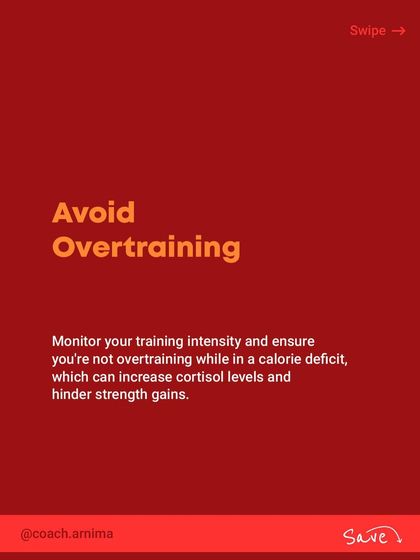 How to maintain strength in a calorie deficit. This guide covers the importance of high protein intake, avoiding overtraining, and keeping deficit periods short and manageable.