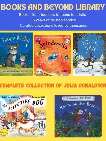 From the musical "Tabby McTat" to the adventurous "Stick Man" and the magical "Room on the Broom," this selection from our Julia Donaldson collection is filled with stories that children will ask for again and again.