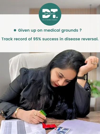 Have you been told your condition is irreversible? I have a 95% success rate in disease reversal using medical nutrition therapy. I believe that with the right food and lifestyle changes, your body has an incredible ability to heal itself.