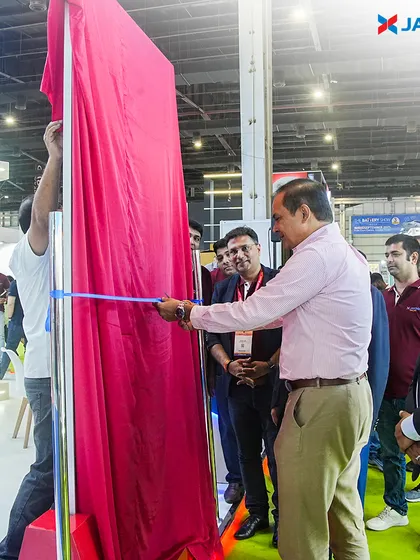 The official inauguration of our highest-rated solar module, the 'Helia NXT R', at the REI Expo. This milestone marks a significant leap in our mission to deliver high-performance solar products and power India's clean energy transition.
