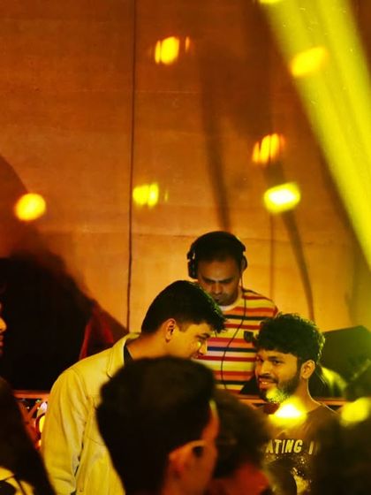 A glimpse of the party at JP Nagar Social, a more intimate but equally energetic vibe.