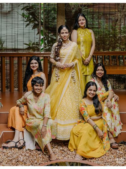 Vibrant Haldi Celebrations photo 5