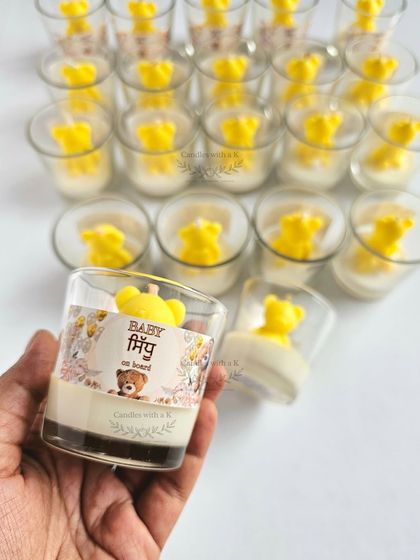 Candles with a K - Personalized Gifting for Events For Baby Showers, Birthdays & Naming Ceremonies photo 23