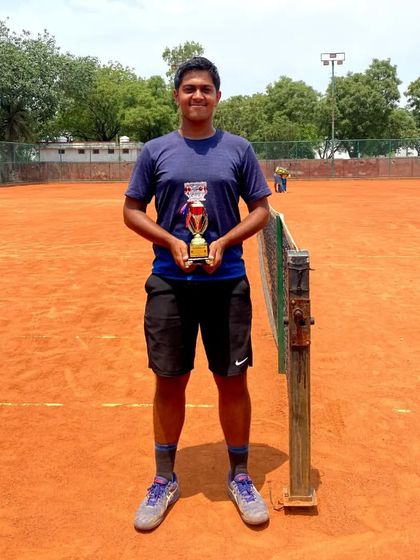 Congratulations to Harshit Yadav for his performance at the AITA Men’s 1lac National Ranking tournament in Bathinda. Reaching the finals is a testament to his hard work on the clay courts.