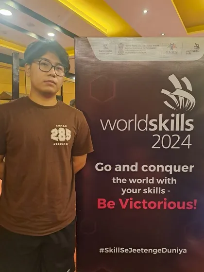 Meet Maximus Lalruatkima, our student trained at IFD, who is representing India at WorldSkills 2024. We are incredibly proud to support and train the next generation of global floral talent.